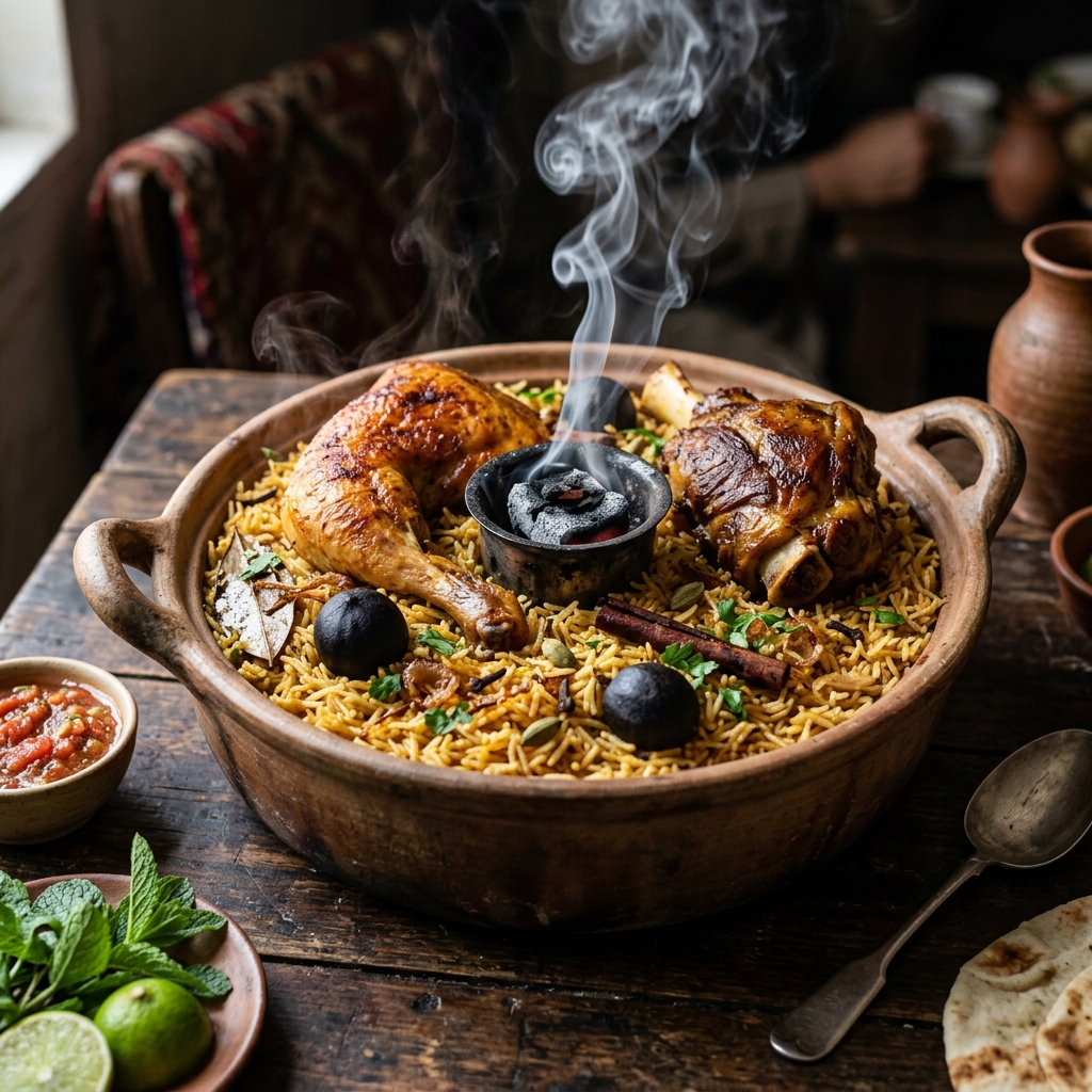 The Secret Behind Authentic Mandi Rice: Spices, Smoke, and Slow-Cooking